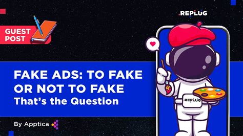 fake ads that are not tested